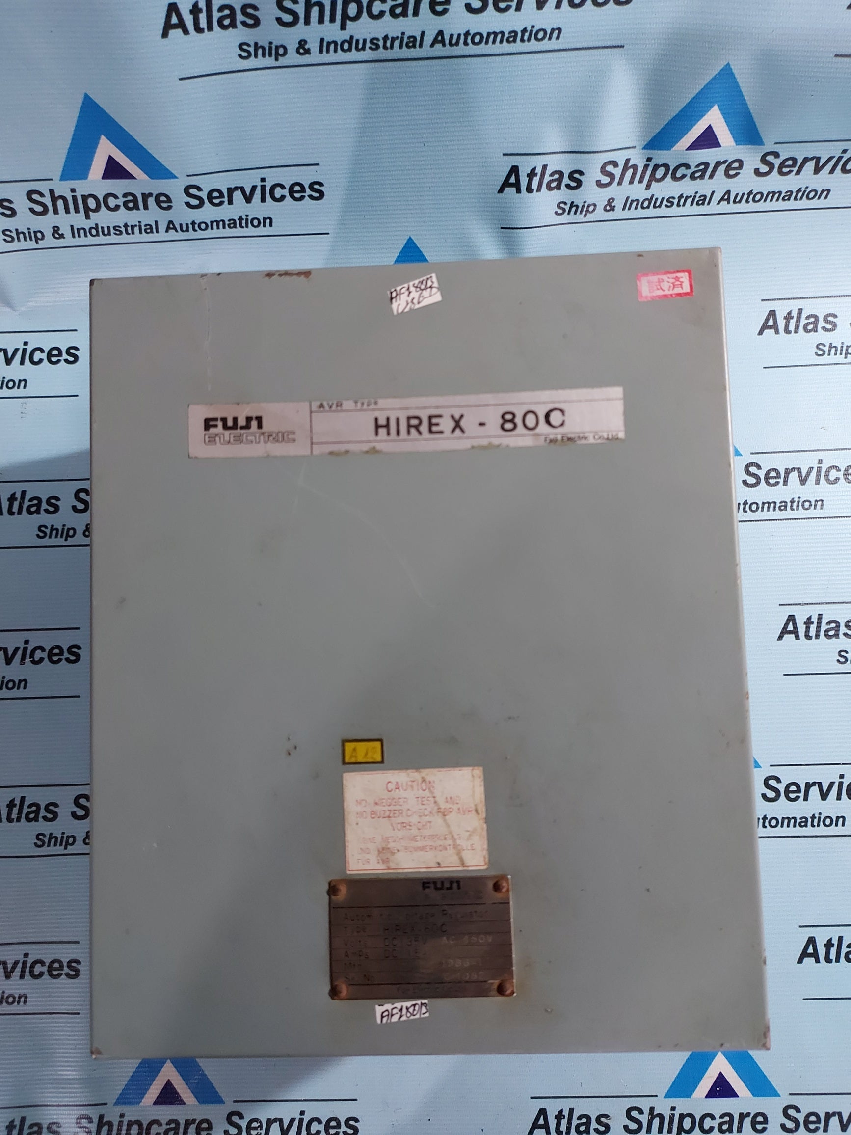 FUJI ELECTRIC HIREX-80C AUTOMATIC VOLTAGE REGULATOR